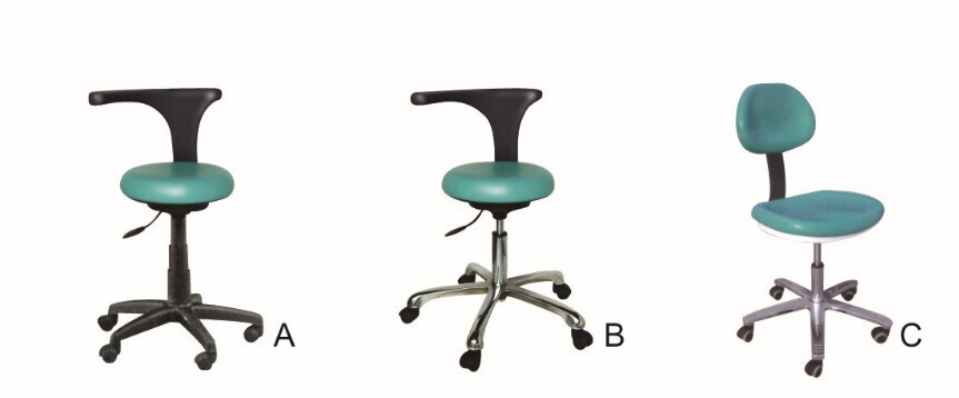 Cross-border exclusive dental chair, oral department adjustable chair, freely rotatable, movable pulley, adjustable backrest Application Scenario
