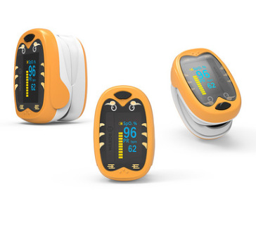 Blood oxygen meter, cartoon model, blood oxygen meter, blood oxygen saturation, finger pulse oximeter, medical device Item Picture