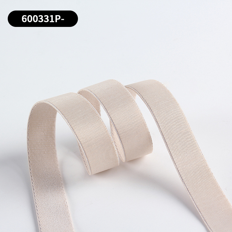 In stock: 0.6-3.0cm underwear, shoulder strap, bra, wool sole, matte elastic band, nylon elastic z webbing, elastic and comfortable Application Scenario
