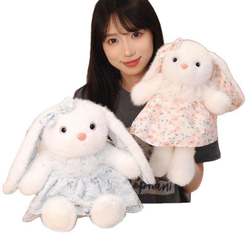 Rabbit dolls, plush toys, girls' dolls, little free dolls, sleeping and holding children, girls' big dolls, cute Application Scenario