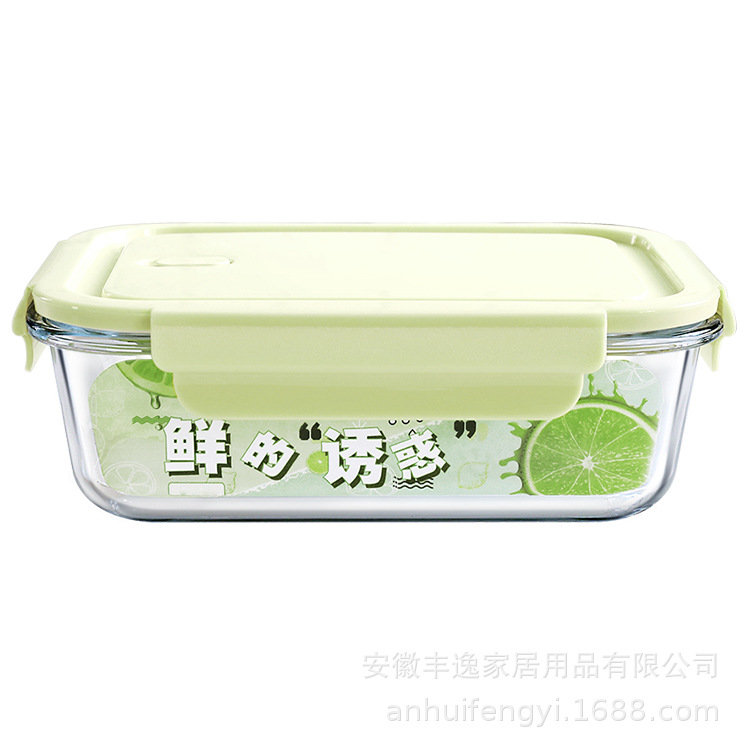 Infant and toddler glass food storage boxes, baby food boxes, round small food storage bowls, microwave oven, oven, mini lunch boxes Application Scenario