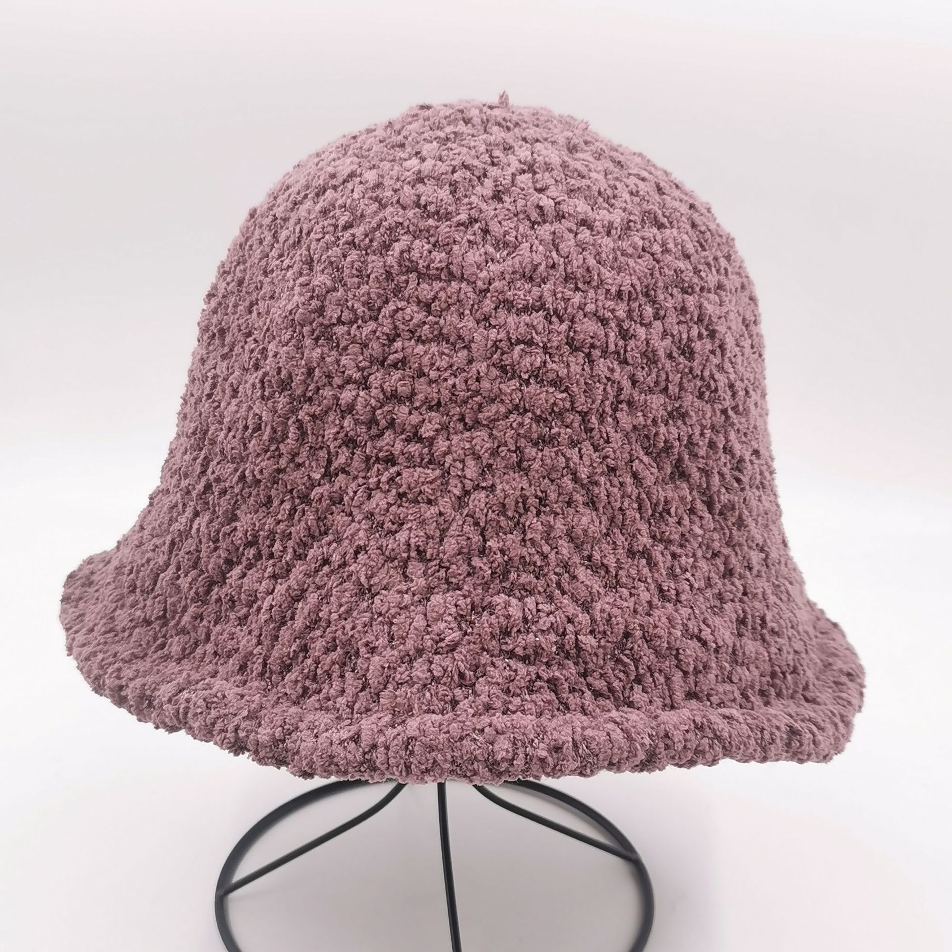 New Korean-style hats, simple lambskin, autumn and winter outdoor casual sunshade hats, warm basin hats and fisherman hats Application Scenario