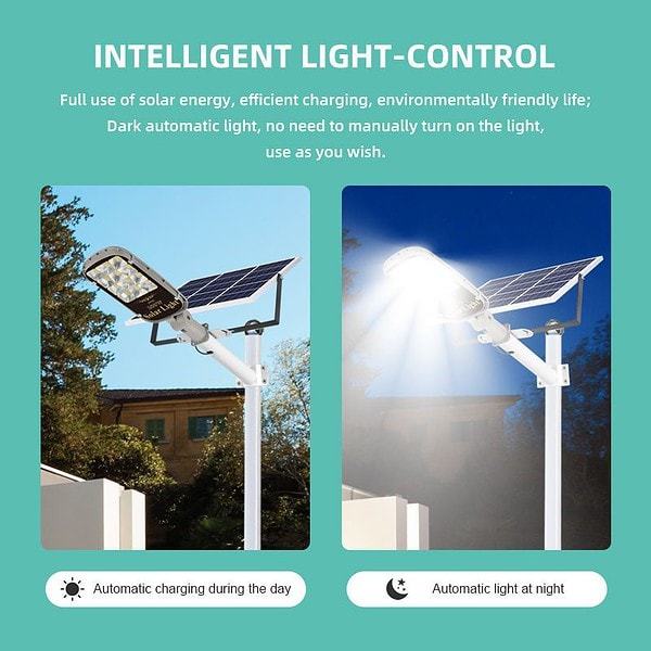 AIBUCUO Jubo Solar street lamp Engineering Lighting Garden lamp LED high-power solar waterproof street lamp Specification image