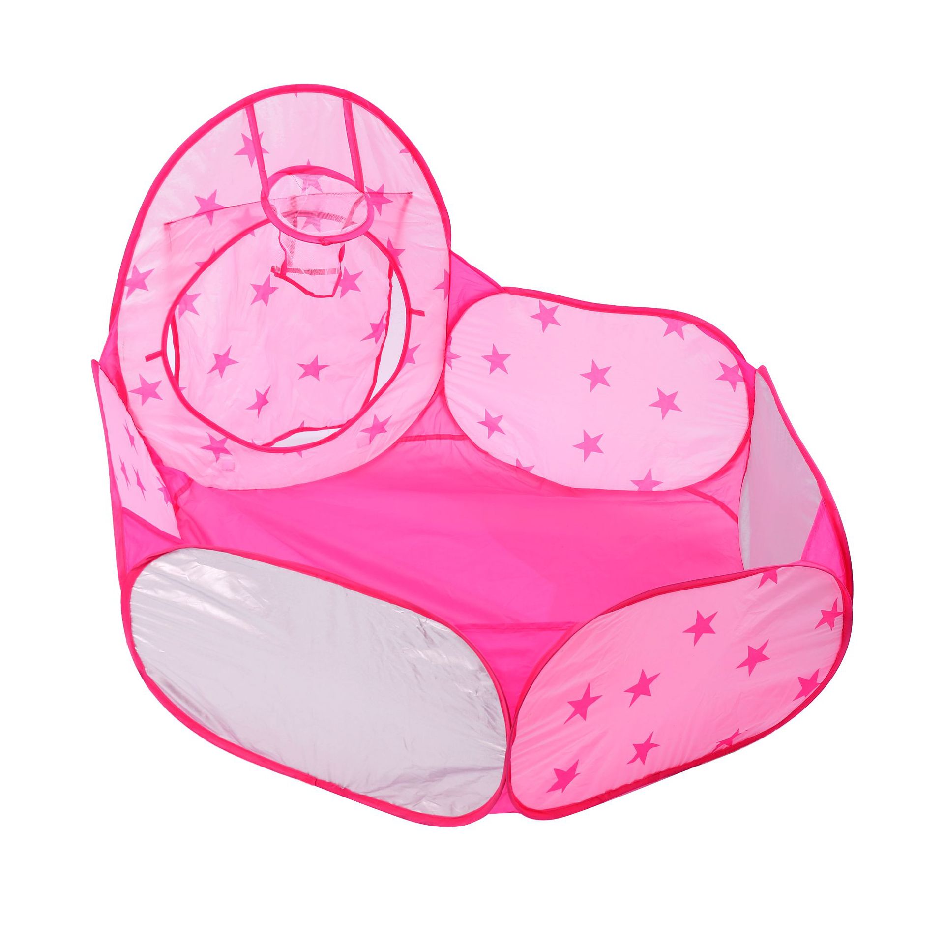 Children's small tent, indoor princess three-piece set, toys, ocean ball pool fence, baby play house, foldable Application Scenario