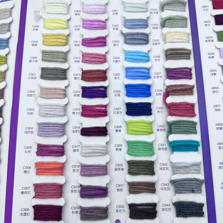 Special yarn for gloves, hats and scarves, yarn, wool, knitted yarn, 1.5 count, all-nitrile Icelandic wool details Picture