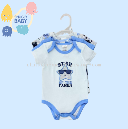 婴儿衣服/新生儿/周岁男童装/婴儿春天/婴儿分体开档细节图