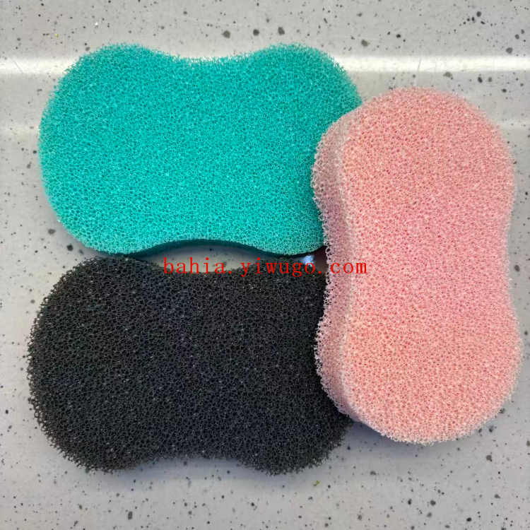 Silicone sponge cleaning cloth for kitchen cleaning, dishwashing cloth for cleaning and stain removal, multi-functional scouring pad bahia Specification image
