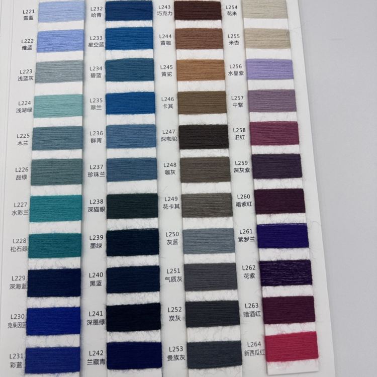 Specialized yarn for gloves, hats and scarves: Yarn, wool, knitted yarn, 19-count cotton, cashmere Item Picture
