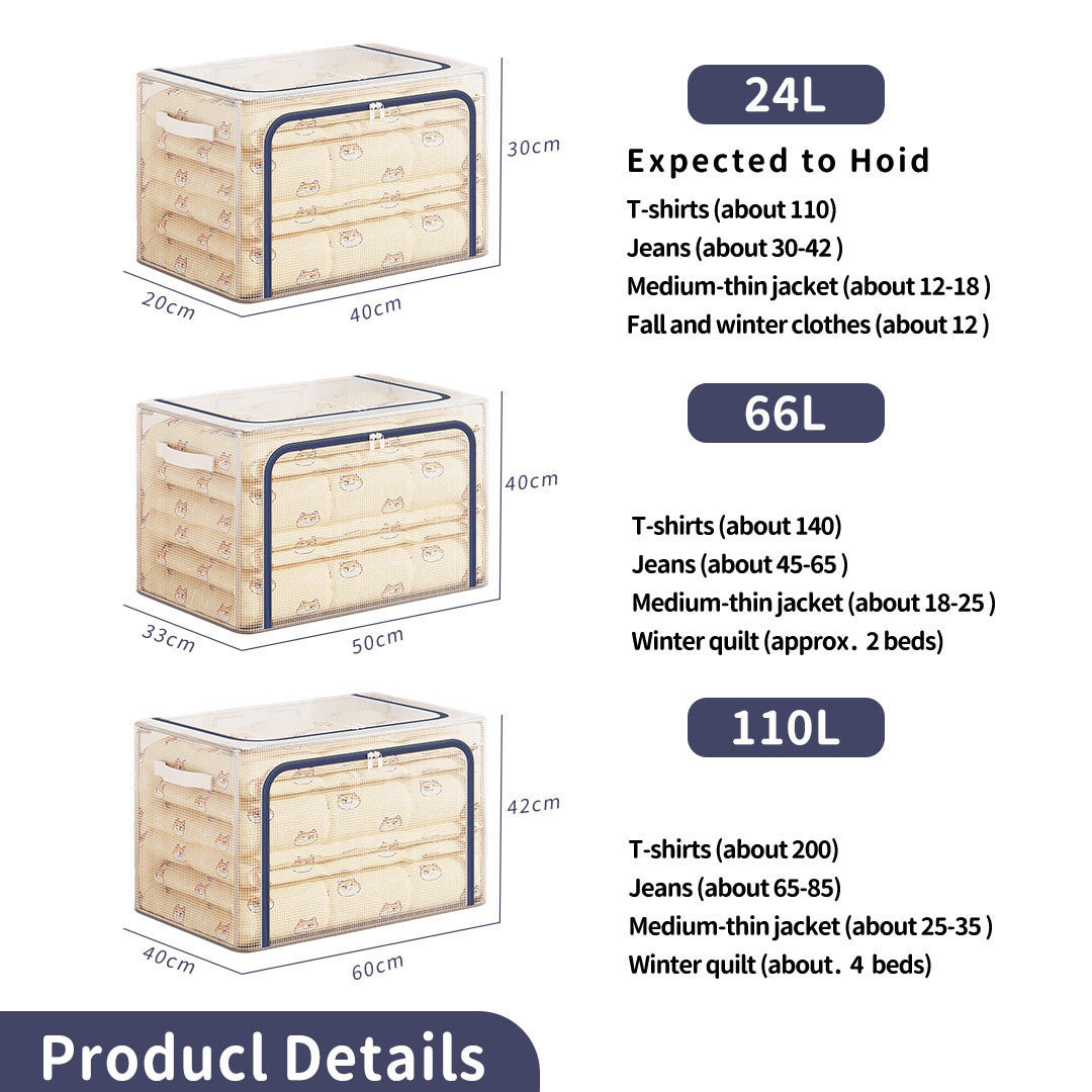 Beige lion-shaped storage bucket for home living room and bedroom organization and storage, 090642245 Item Picture