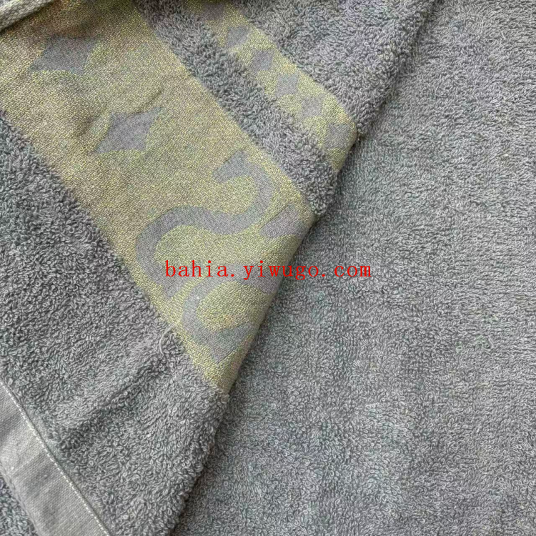 bahia 90*170cm large-sized embroidered cotton bath towel, household absorbent wrap towel, hotel bath towel, bath towel Application Scenario