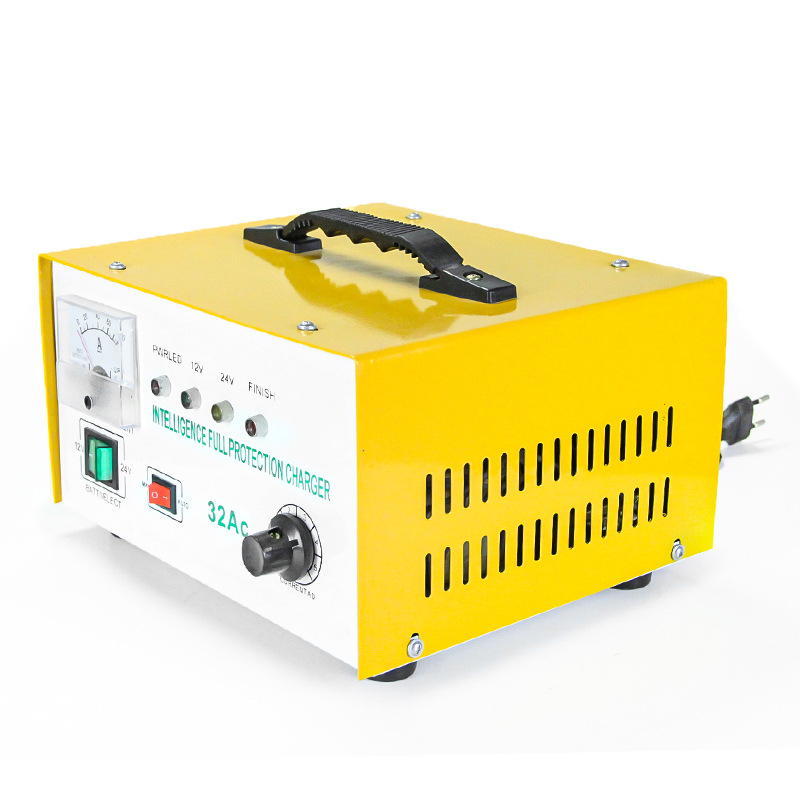 Factory direct sales 12V and 24V car and motorcycle battery chargers with intelligent pulse repair and automatic stop when fully charged details Picture
