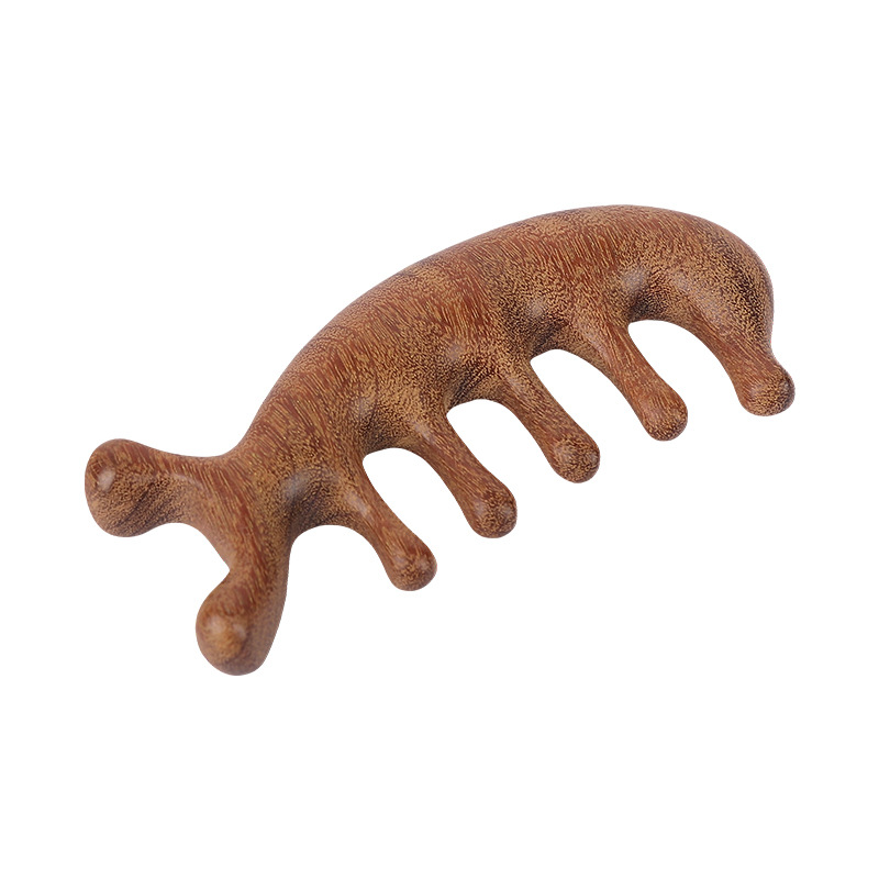 Dolphin Wooden Massager, a handheld multi-functional massager for relaxing the body, is a portable wooden massager for home use Application Scenario