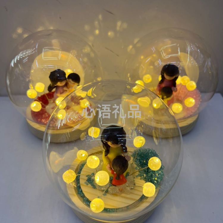 水晶工艺品实物图