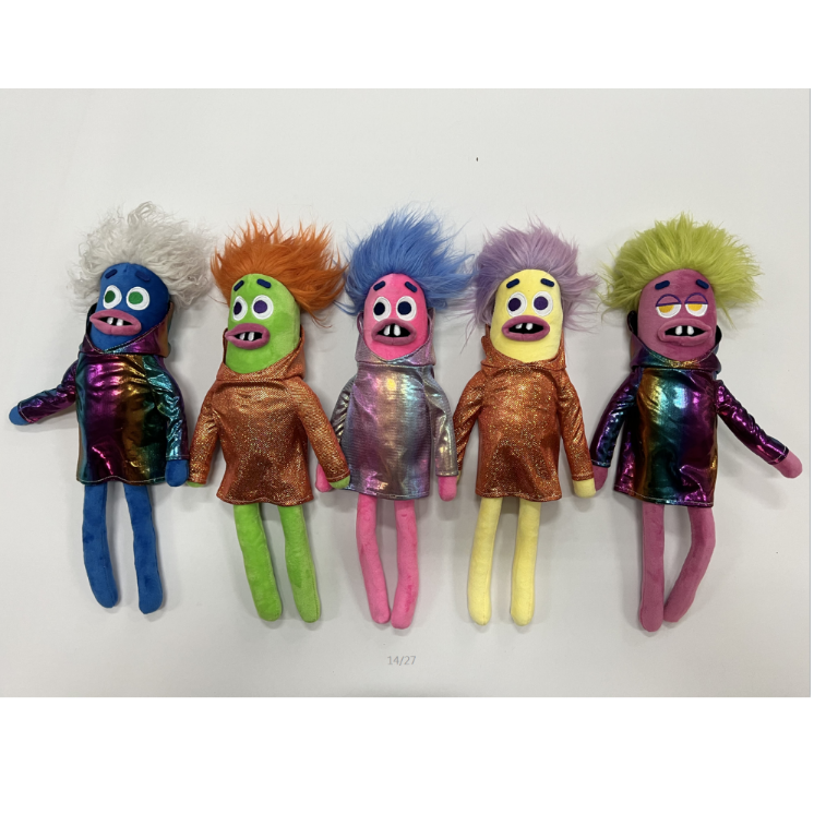 Cross-border new product nobody sausage, Nobody Sausage Doll Hoodie, Sausage Monster Plush toy manufacturer wholesale
