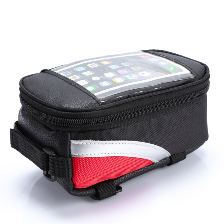 3375 Bicycle touch screen bag, upper tube bag, mobile phone touch screen bag, front beam bag, main beam saddle bag, front mobile phone bag details Picture