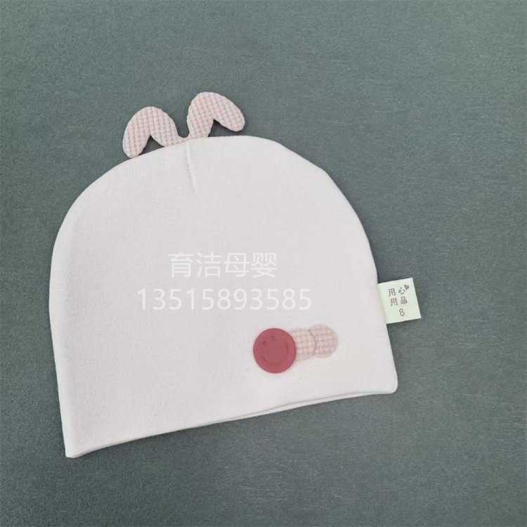 Four-season newborn caps, baby caps, single-layer A-class baby caps for infants and toddlers at birth, foreign trade children's caps details Picture