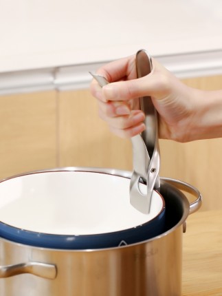 咖啡锅盖夹菜板置物架上墙厨房用具厨房用品个人创业