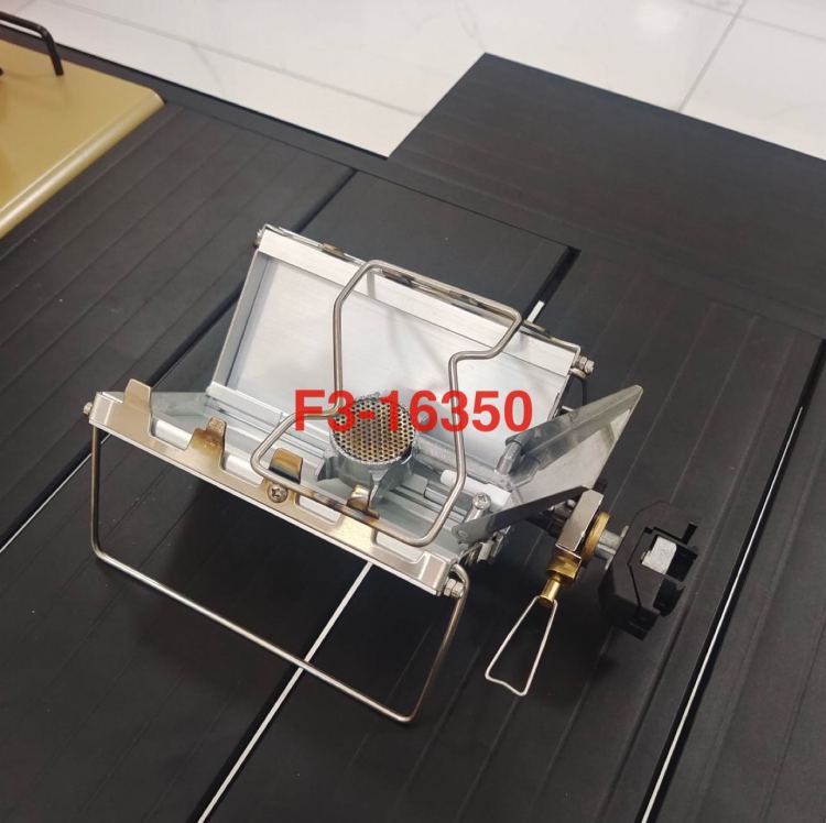Camping outdoor portable folding card stove, ultra-mini outdoor folding coffee stove source factory. Source factory Specification image