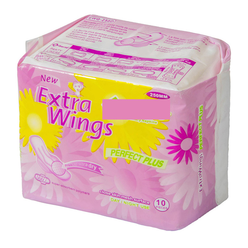 sanitary towels外贸出口 南非市场270mm日用卫生巾详情图2