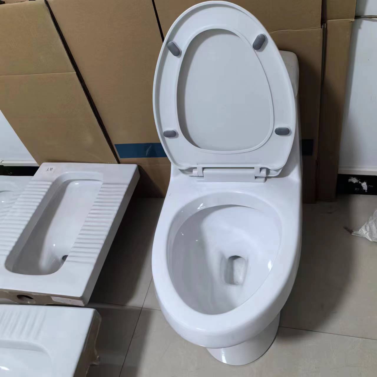 厂家直销虹吸尖头加长马桶连体马桶大便器虹吸式吸抽水防臭坐便