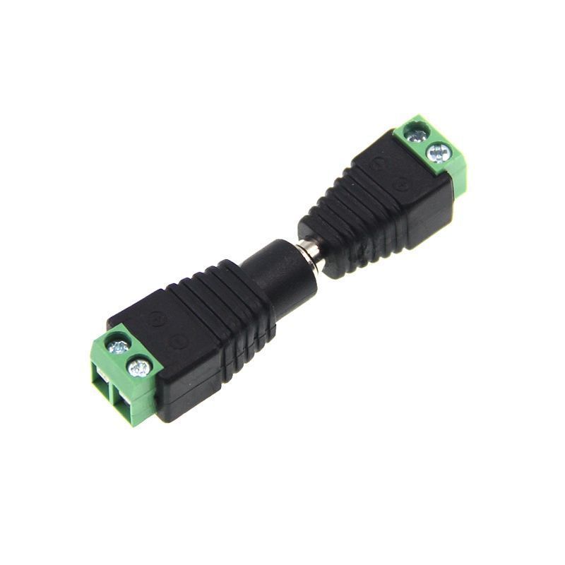 The 12V male and female monitoring power supply connector converts the DC female connector to a 12V V5.5*2.1DC male connector to a 12V connector Application Scenario