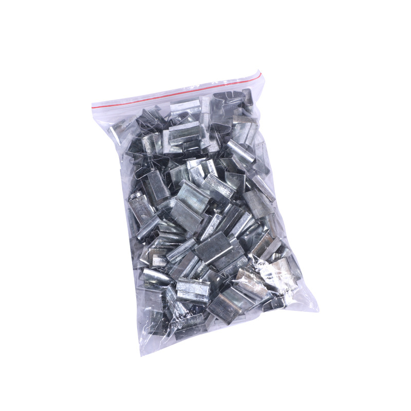 Customized plastic steel strapping buckles 19 buckles, 1608 plastic steel buckles, galvanized strapping buckles, pet plastic steel buckles, plastic steel straps Specification drawing