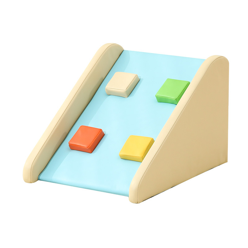 Children's sensory integration climbing exercise, soft slide combination, soft slide, sensory integration training, corner climbing, infant early education, home indoor children's toys Application Scenario