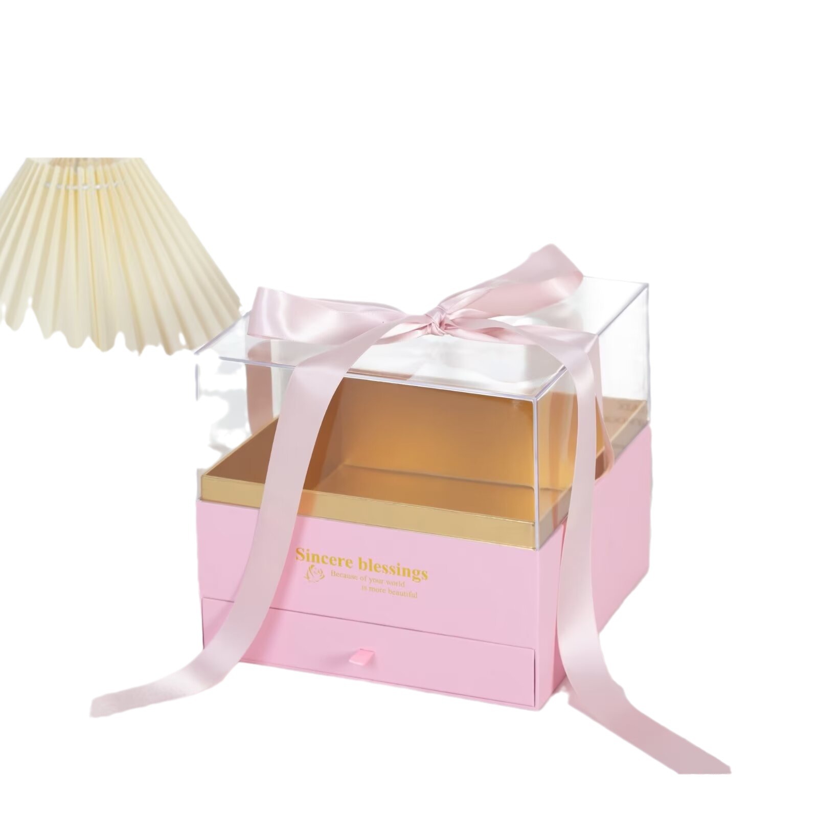 Square acrylic gift boxes, wedding candies, souvenirs, gifts, return gifts, whole piece wholesale, wedding Application Scenario