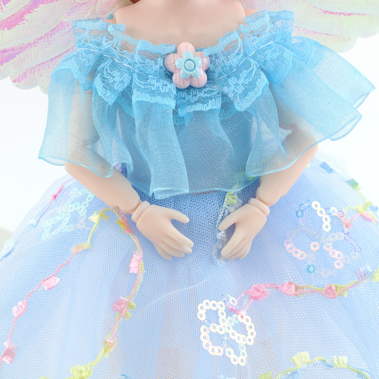 30 cm wedding dress, lighting, music, long dress, princess dress-up game, girl toys, Barbie doll, birthday gifts, children's toys wholesale, pendants, ornaments Specification image