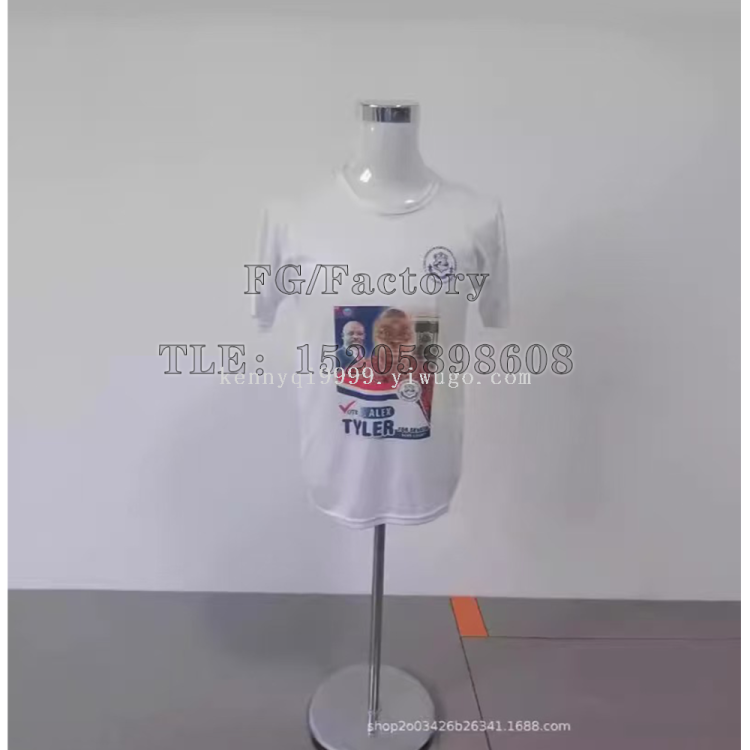 Customized comfortable cross-border presidential campaign shirt Polo to support every step of the election. Large quantity special offer Specification drawing