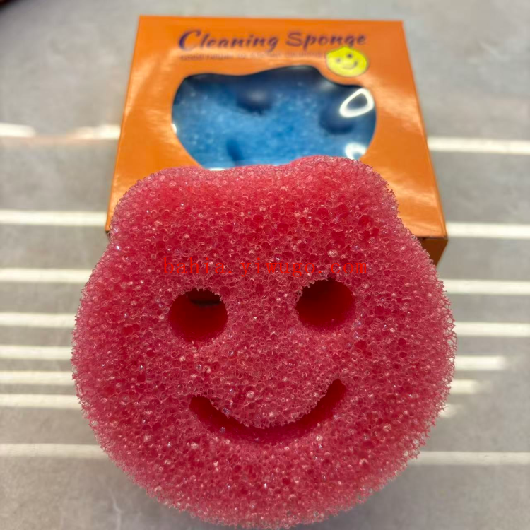 海绵擦/木浆棉洗碗巾/汽车海绵擦/洗碗海绵/刷胶水海绵白底实物图