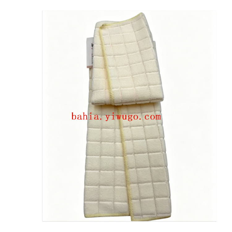 bahia Polka dot double-sided microfiber cleaning cloth is a highly efficient oil-stain and water-absorbing kitchen rag Specification image