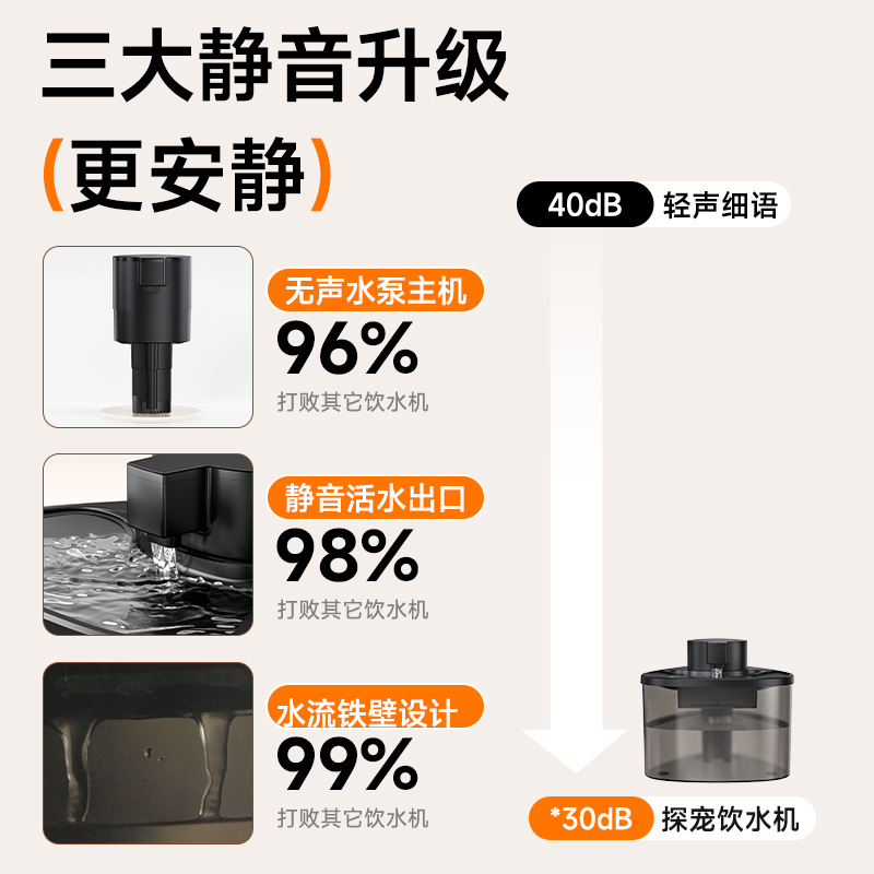 静音升级立式饮水机 家用台式冷热温直饮机