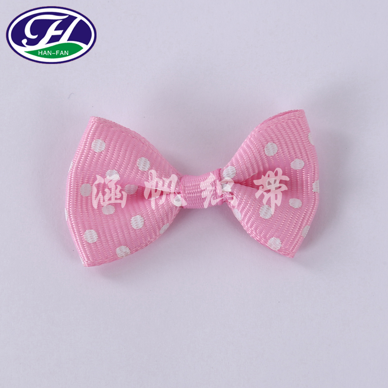 Christmas pink polka dot bow elastic net, chemical fiber fishbone net, 16 strands of gold thread, festival decorative items Specification image