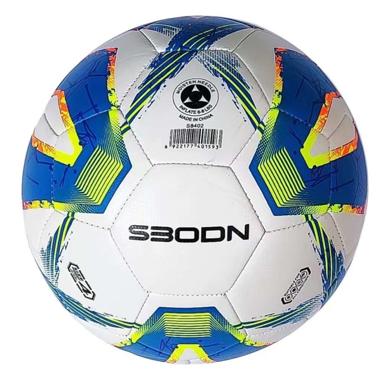 No.4 low bounce machine sew fútbol interior y exterior Item Picture