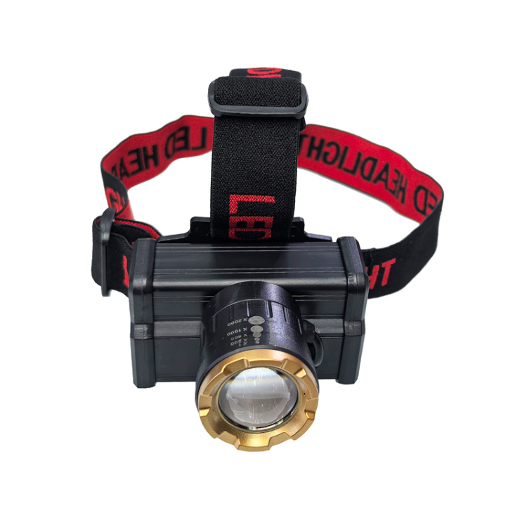 JS-931 plastic rechargeable telescopic focusing headlamp, cycling headlamp, outdoor camping lamp, miner's lamp, camping lamp, fishing lamp details Picture