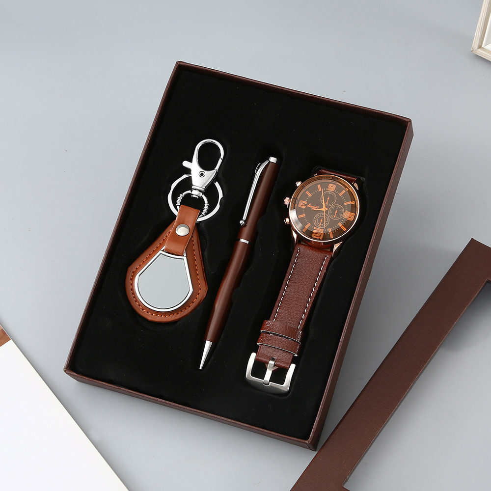 Corporate gifts, employee gift sets, Teachers' Day watches, keychains, ballpoint pens, business gift sets, three-piece sets