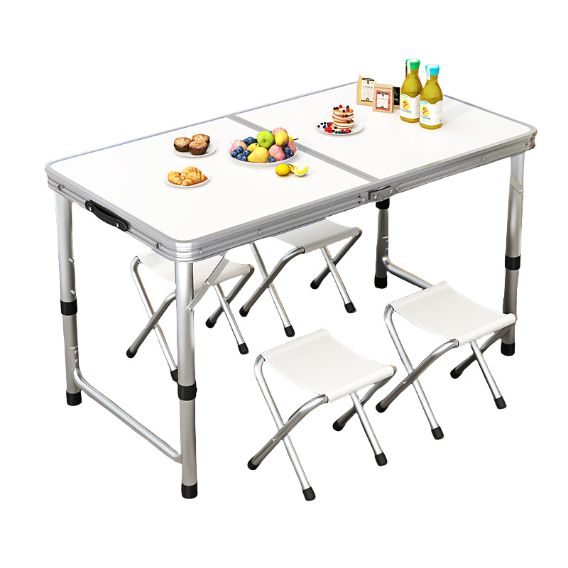 大圆桌塑料/塑料折叠桌/摆摊架/圆孔塑料桌细节图