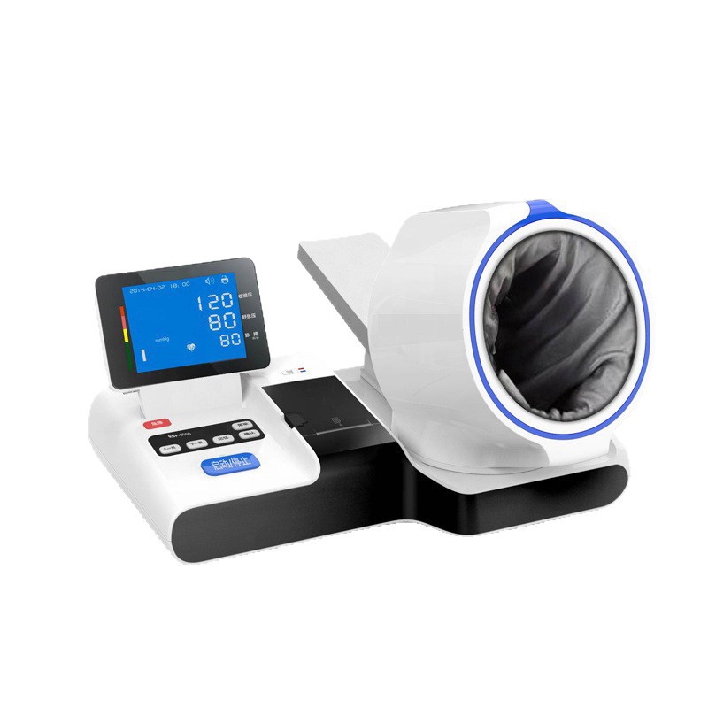 Arm-type blood pressure monitor, tunnel blood pressure measuring instrument, band-free medical electronic blood pressure monitor, fully automatic Application Scenario