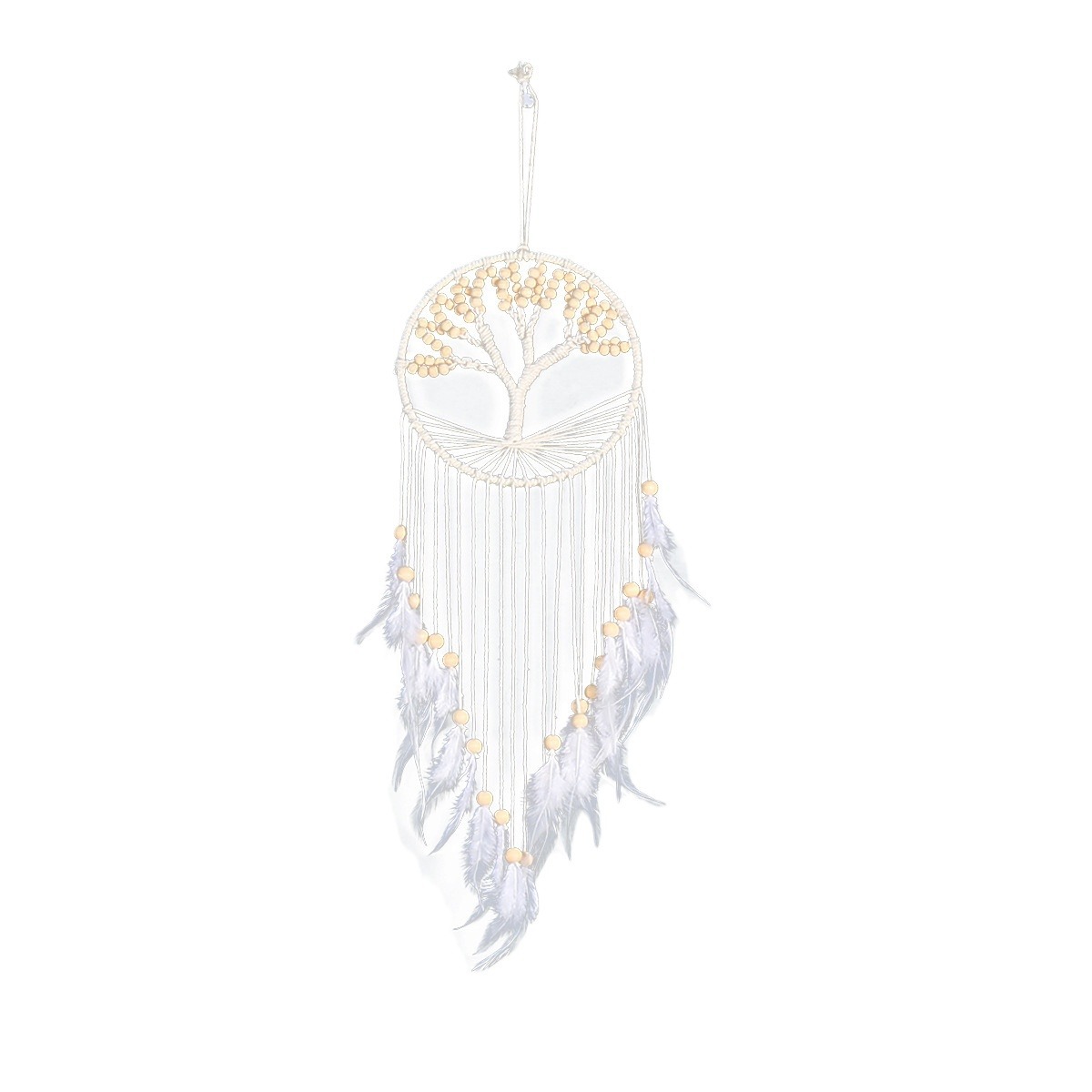 Bohemian-style dreamcatcher home decoration pendant, Indian life tree feather tassel handcrafted decorative item Application Scenario