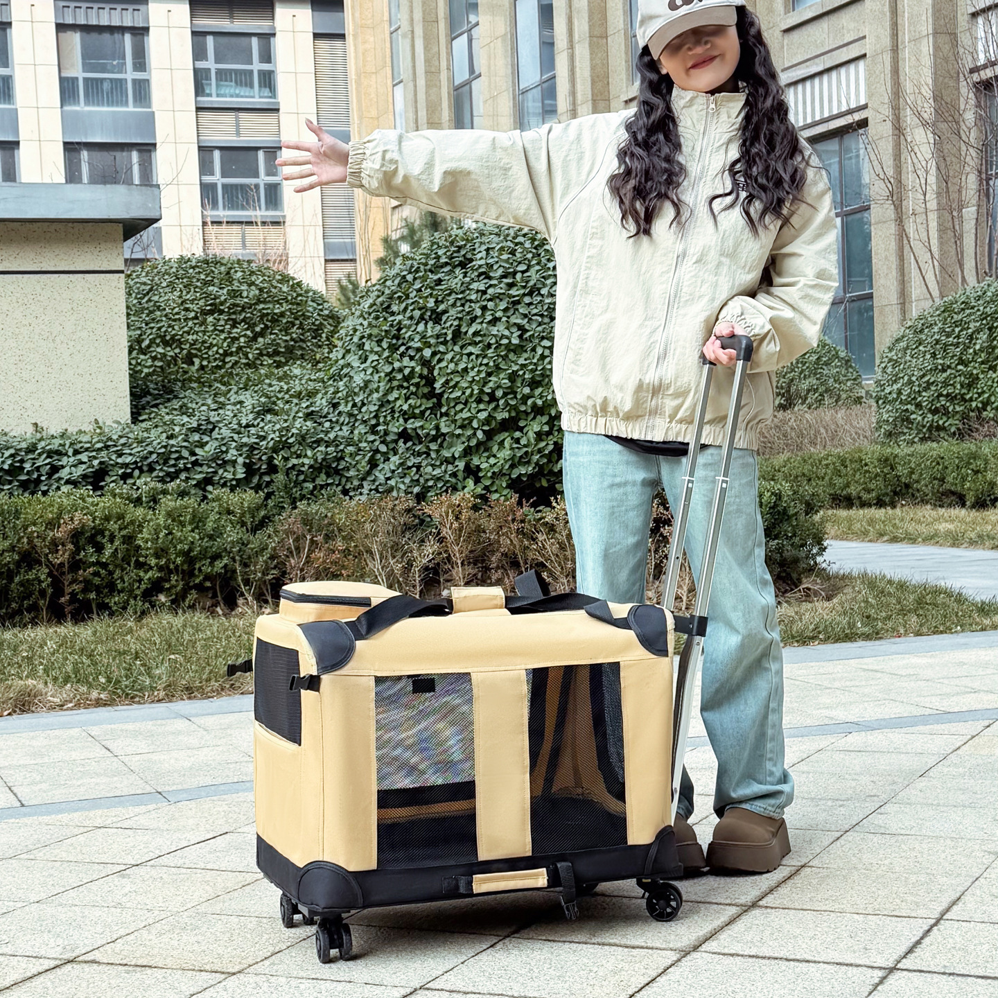 宠物航空箱行李箱便携宠物用品宠物出行箱急救包