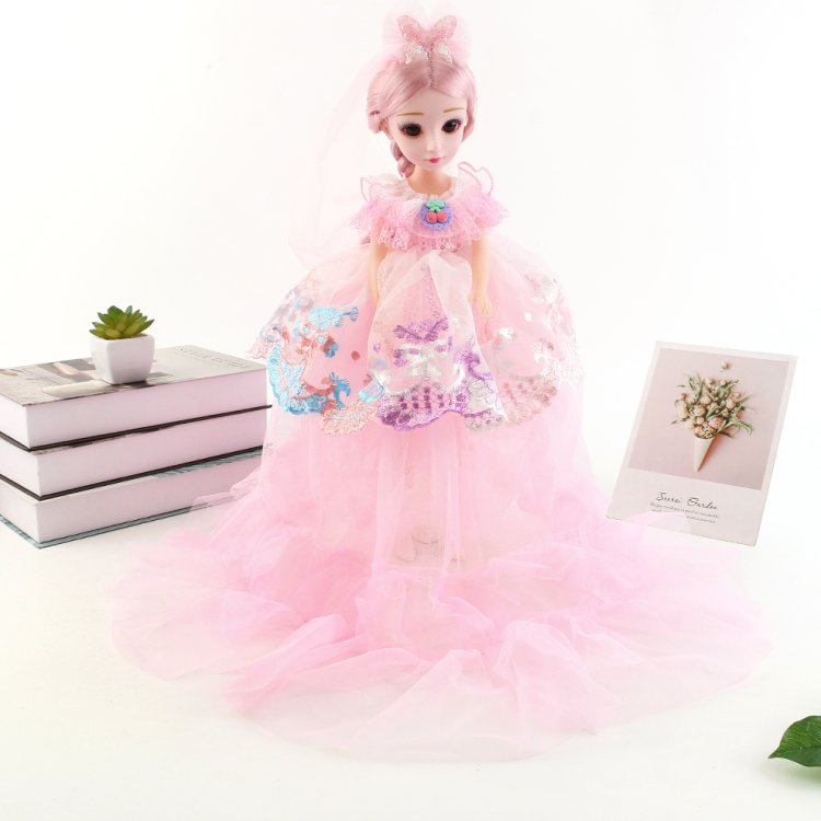 Cross-border large-sized confusing Barbie doll set gift box, wedding dress, girl gift, princess, children's toy, foreign doll wholesale Item Picture