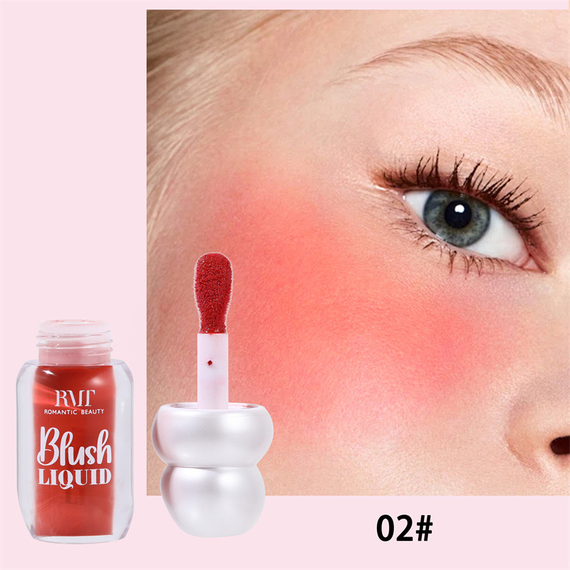 Long-lasting waterproof natural makeup effect herbal liquid blush color-changing effect, mineral ingredients can enhance makeup effect Item Picture
