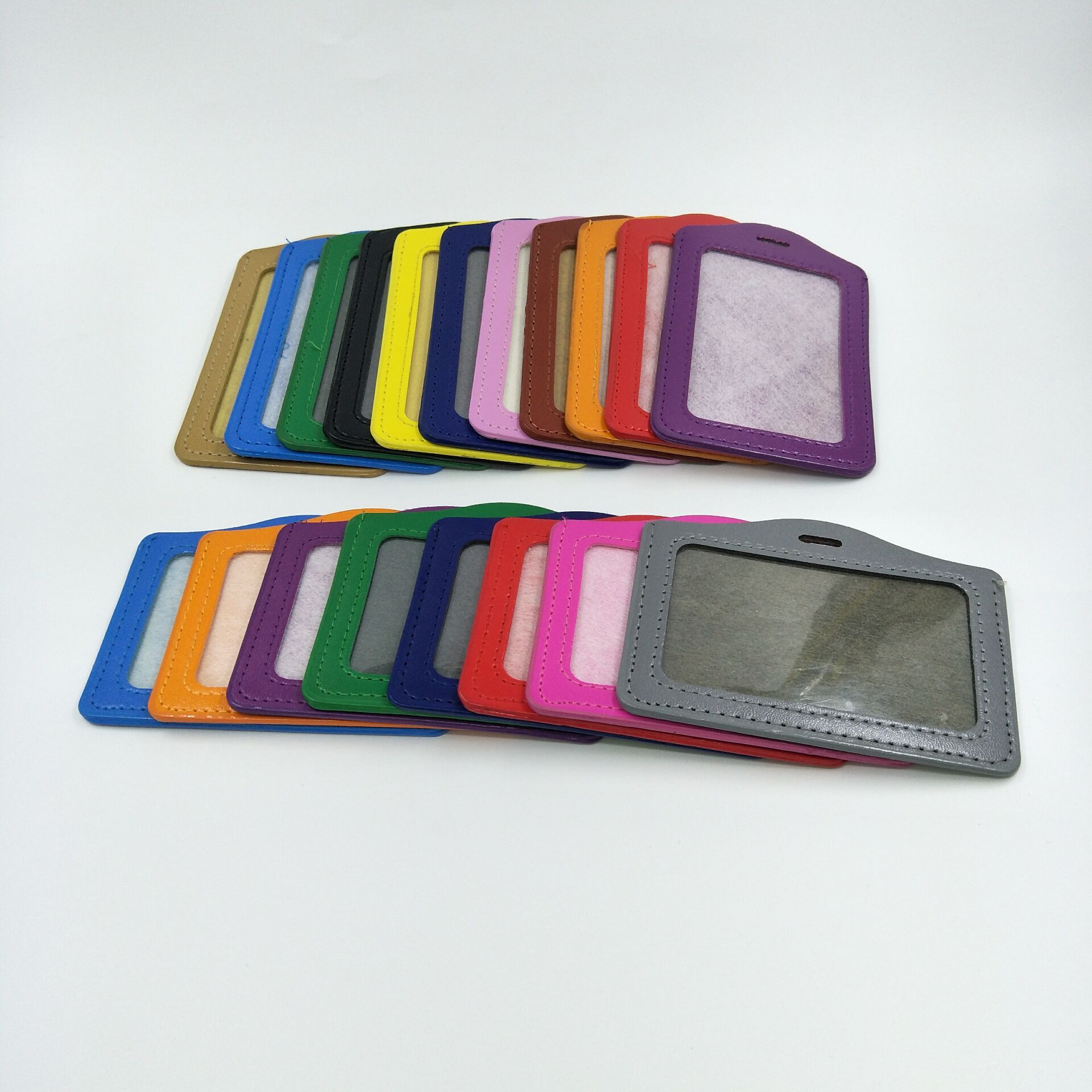 Color name card holders, work ID card holders, name card holders, PU card holders, pickup truck holders, multiple colors available