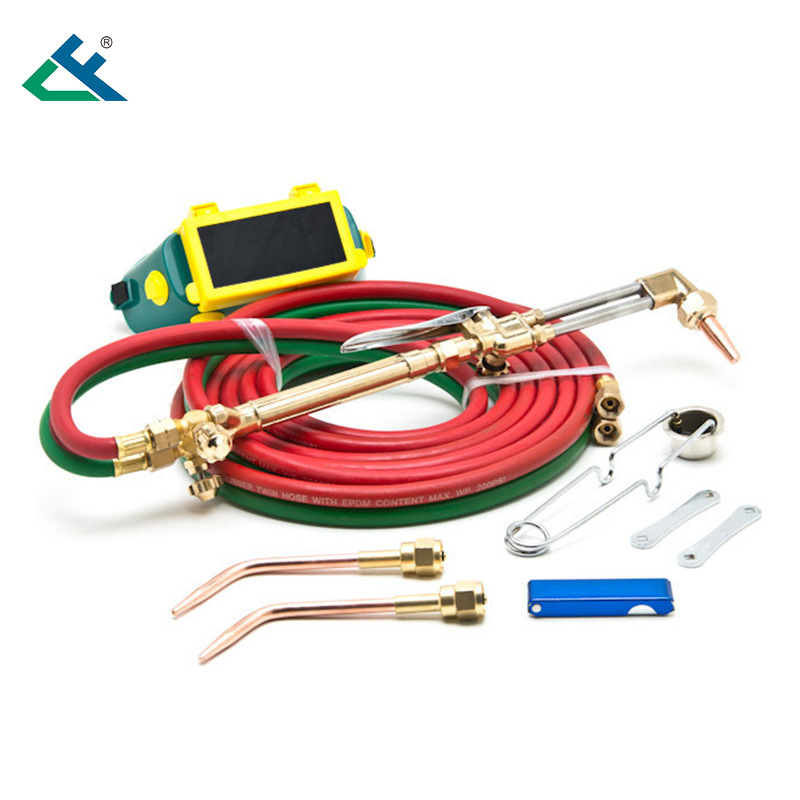 Welding and cutting set, multi-purpose welding oxygen meter, acetylene meter, welding kit, American standard welding tool set for export