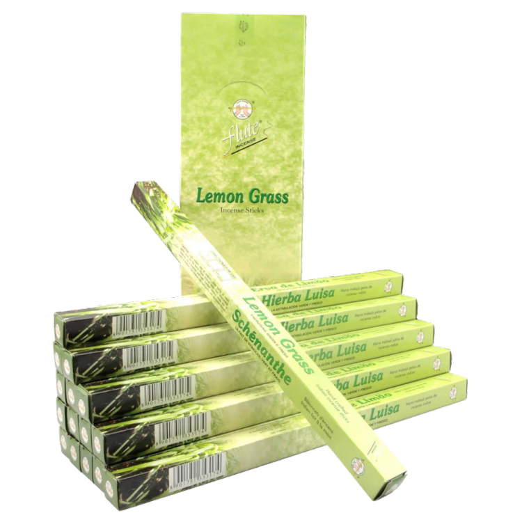 Imported Indian aromatherapy Incense Stick Square Box F0227 Lemon Grass 25. full figure