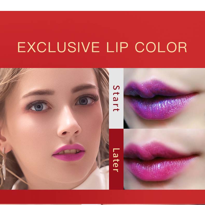 Blue Fairy Color-changing Lip Balm is a non-color-changing, non-staining, heat-resistant and moisturizing makeup Application Scenario