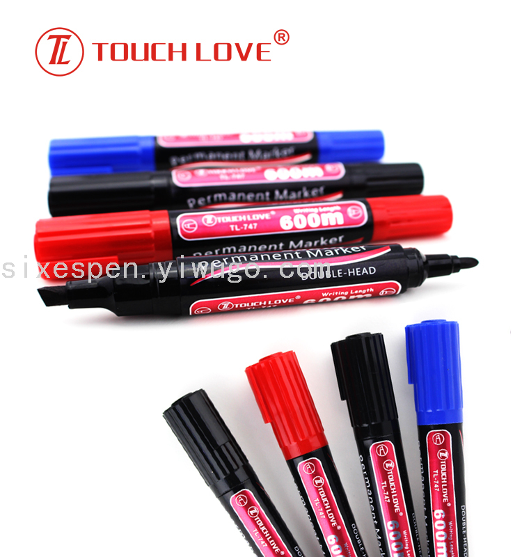 Large double-headed marker pen. Marker pen, shipping mark pen details Picture