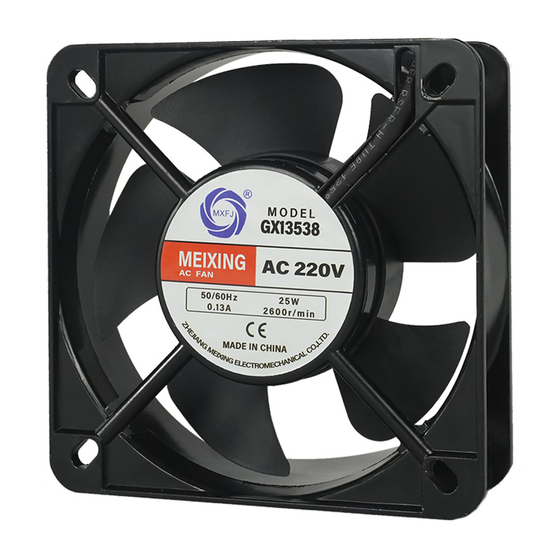 GX13538 AC 220V ball bearing axial flow fan 13538 heat dissipation and cooling fan exhaust fan Application Scenario