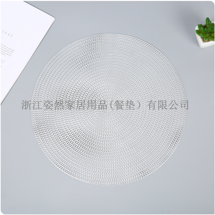 餐垫美式轻奢餐桌垫茶杯垫防水加厚碗垫子北欧隔热垫圆餐桌垫家用